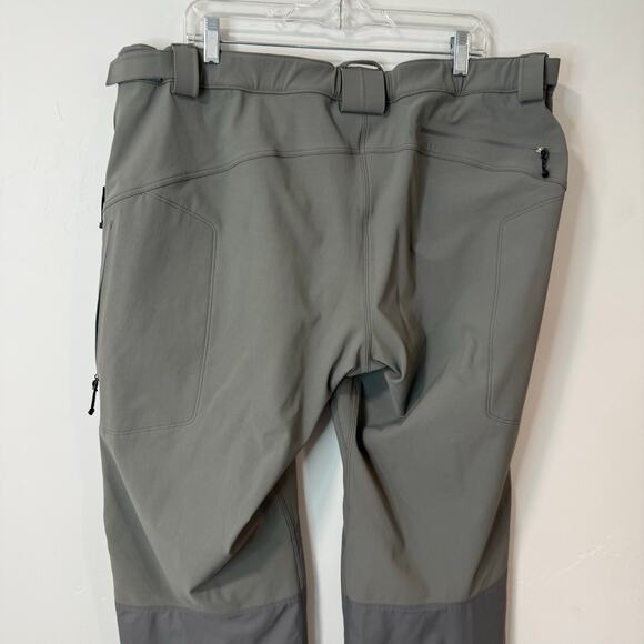Outdoor Research Men's Pants Trailbreaker Shell Snow Mountain Trail Grey XXL - Picture 9 of 13